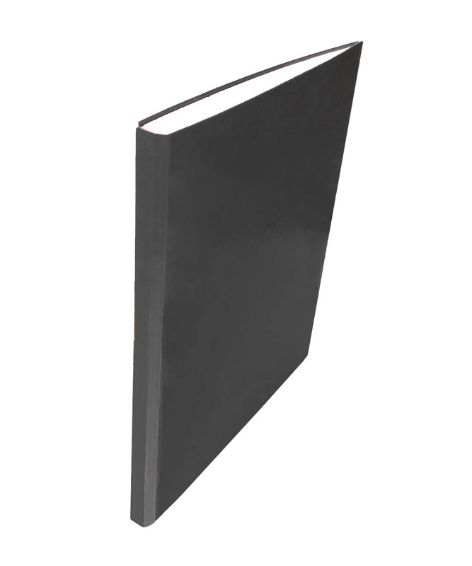 Папка з притиском ITEM322, А5, PP-покриття, чорний